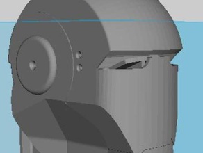 iron man casco telefono stand remix art strumenti 3d print model - Mito3D