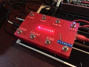 controlador de pedal midi música 3d print model - Mito3D