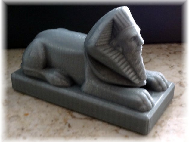 sphinx sculptures 3D print model - Mito3D