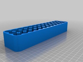 3 13 lion cells 18650 containers customized 3d print model - Mito3D