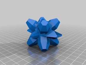 meine angepasste mineral Skulpturen 3d print model - Mito3D