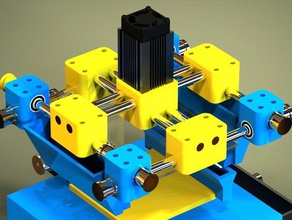 minion multi aio 3d la impresión Impresora el láser de diodo grabador mpcnc nylon polvo las rampas sinterización sls tótem eje z 3d print model - Mito3D