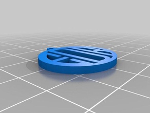 meine kundenspezifische Monogramm-Anhänger Schmuck 3d print model - Mito3D