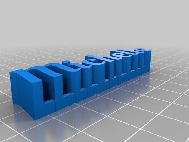 meu personalizada 3d placa de nome esculturas 3D print model - Mito3D