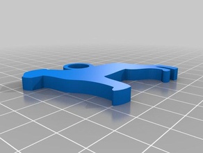 rottwellier llavero llaveros personalizado 3d print model - Mito3D