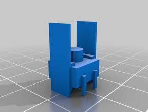 özelleştirilmiş dokunsal düğmesi videom elektronik 3d print model - Mito3D