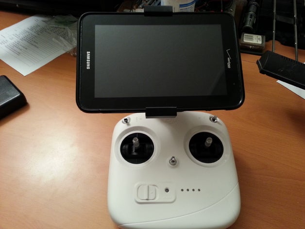 galaxy tab 2 7en titular fantasma 3 controlador rc vehículos dji phantom 3D print model - Mito3D