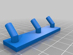 peg kurulu adaptör plaka organizasyon pegboard 3d print model - Mito3D