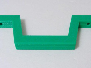 printer door handle pull 3d accessories 3d print model - Mito3D