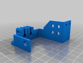 qu-bd mbe filamento del tubo titular de la extrusora lado 3d impresora extrusoras 3d print model - Mito3D