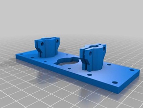 m8 precision rod holder nema 17 stepper 3d printer parts linear actuator bracket nema17 3d print model - Mito3D