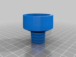 18mm tubo turbina adattatore il fai da te personalizzato 3d print model - Mito3D