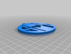 meu monograma personalizado pingente de múltiplos loops jóias 3d print model - Mito3D
