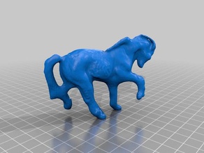 toy horse animals makerbotdigitizer scan 3d print model - Mito3D
