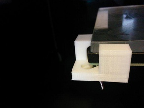 flashforge creator pro corner glass clips 18mm 3d printer accessories 3d print model - Mito3D