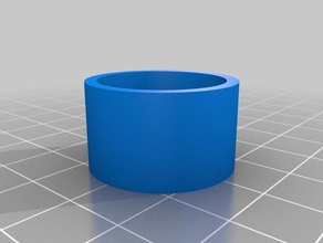 tapa tubo de 22 mm partes personalizado 3d print model - Mito3D