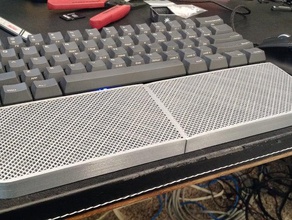 klavye bilek dinlenme bilgisayar 3d print model - Mito3D