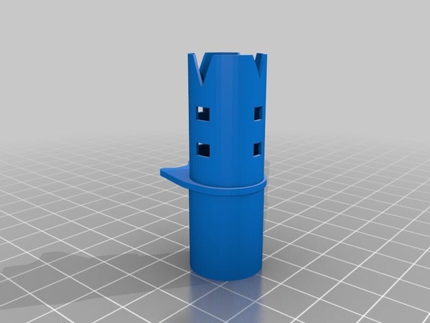 airsoft hi-capa 51 slayt extensioncompensator parçaları 3D print model - Mito3D