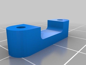 meine angepasste Kabel-Heftklammer parametric Haushalt versorgt 3d print model - Mito3D