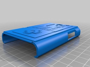 nes controller phone case samsung galaxy exhibit 3d printing 3d print model - Mito3D