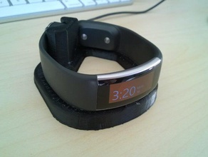 microsoft band 2 o-stand household 3d print model - Mito3D