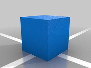 gic test cube 3d printing tests 3d print model - Mito3D