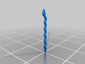 derpy snake animals 3d print model - Mito3D