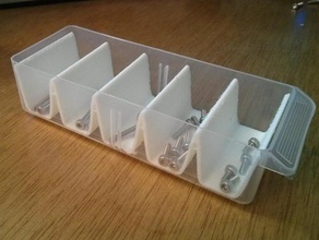 customizable cosine drawer bins tool holders boxes customizer 3d print model - Mito3D