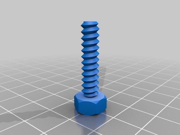 son boulon parçalar özelleştirilmiş 3D print model - Mito3D