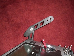 taranis x9e cinturón de soporte rc vehículos frsky 3d print model - Mito3D