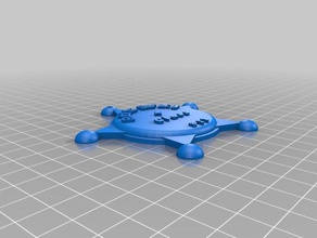 meine angepasste sheriff-Abzeichen mehr v2-4 Requisiten 3d print model - Mito3D