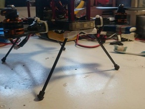 zmr250 carbon landing gear rc vehicles drone 3d print model - Mito3D