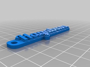porta chaves de hayabusa chaveiros personalizado 3d print model - Mito3D