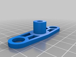 parametrizando deslizante de eixo chave 3d a impressora partes personalizador sistemas extrusora openscad válvula 3d print model - Mito3D