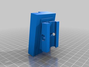 mobius cámara picatinny rail de montaje en ángulo 3d print model - Mito3D