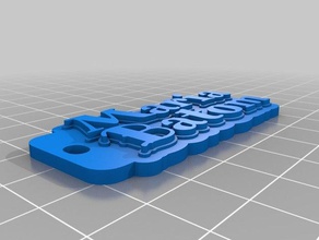 maria batom llaveros personalizado 3d print model - Mito3D