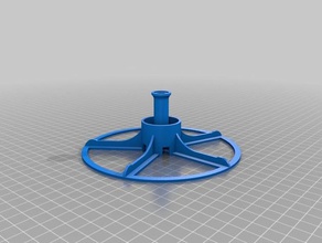 meine angepasste wenig Zeug Karussell -- parametrische remix Organisation 3d print model - Mito3D