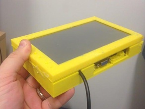sain smart 7 inch tft touchscreen case computer 3d print model - Mito3D