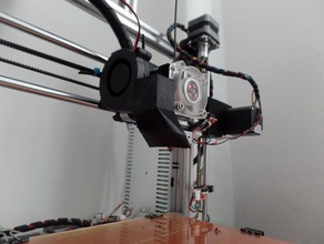 folgertech 2020 blowerfan shroud 3d printer parts 3d print model - Mito3D