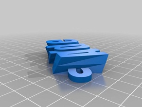 addie nombre llavero mando organización personalizado 3d print model - Mito3D
