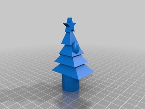 deslumbrante árvore de natal 3d impressão 3d print model - Mito3D
