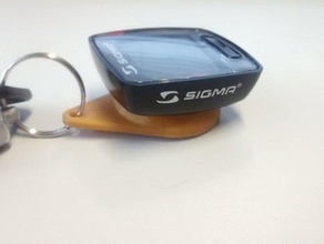 bike speedo holder keychain sport outdoors bicycle sigma 3d print model - Mito3D