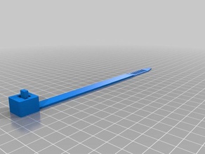 gala cable tie parts customized 3d print model - Mito3D