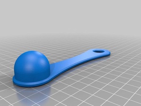 1 çay kaşığı scoop 15 TK el araçlar özelleştirilmiş ölçün ölçüm ölçme tek boyutu 3d print model - Mito3D