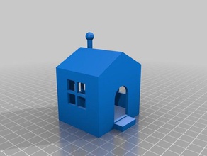 petite maison sculptures 3d print model - Mito3D