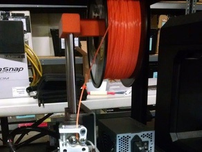 printrbot simple metal filament spool holder 3d Drucker Zubehör 3d print model - Mito3D