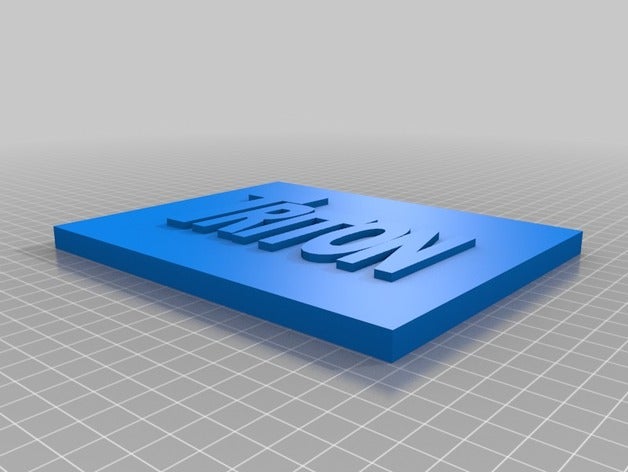 triton Zeichen logos 3D print model - Mito3D