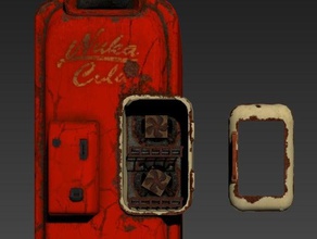 nuka cola distributore automatico di fallout 4 video giochi 3d print model - Mito3D