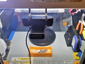 logitech c920 support de caméra da vinci 3d l'imprimante accessoires webcam 3d print model - Mito3D