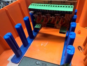 slayt pcb tutucu elektronik 3d print model - Mito3D